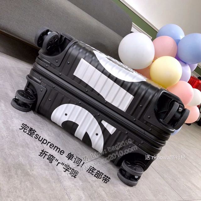 Rimowa拉杆箱 66640 Supreme x rimowa 日默瓦拉箱 全鋁鎂合金 Supreme行李拉杆箱xzx1150